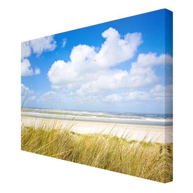 Canvas prints dunes At The North Sea Coast