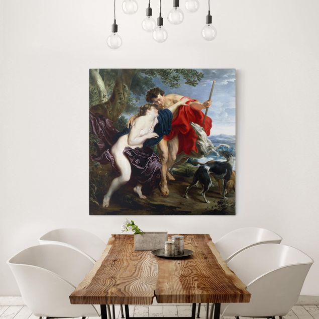 Art style Anthonis van Dyck - Venus and Adonis