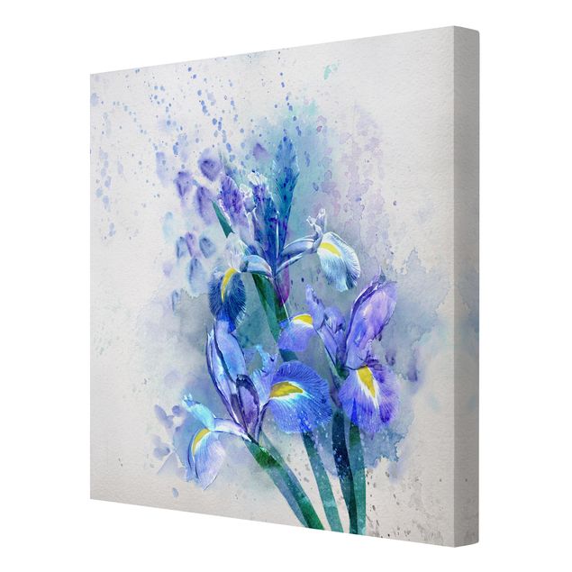 Prints Watercolour Flowers Iris