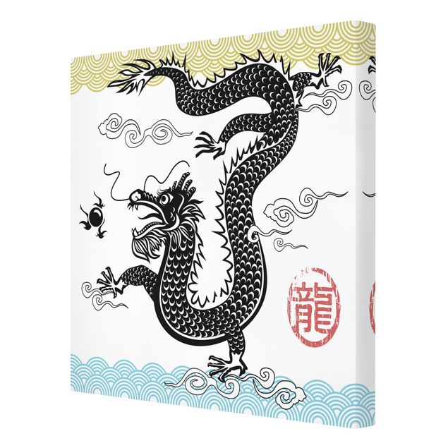 Prints Asian Dragon