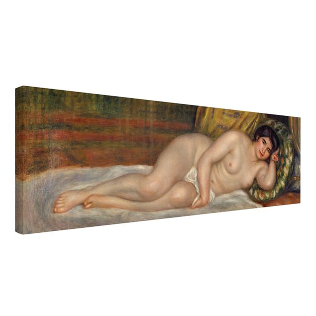 Pug canvas Auguste Renoir - Lying female Nude (Gabrielle)