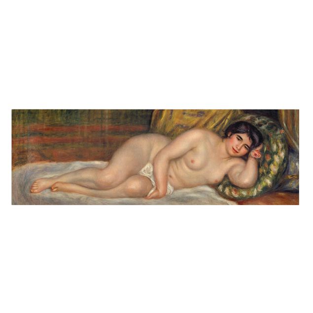 Art posters Auguste Renoir - Lying female Nude (Gabrielle)