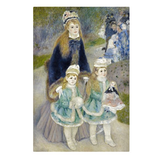 Canvas art Auguste Renoir - Mother and Children (The Walk)