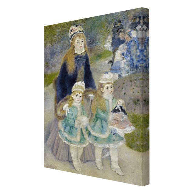 Modern art prints Auguste Renoir - Mother and Children (The Walk)