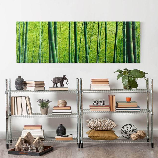 Landscape canvas prints Bamboo Forest No.2