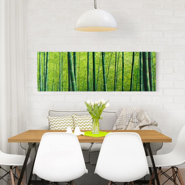 Tree print Bamboo Forest No.2
