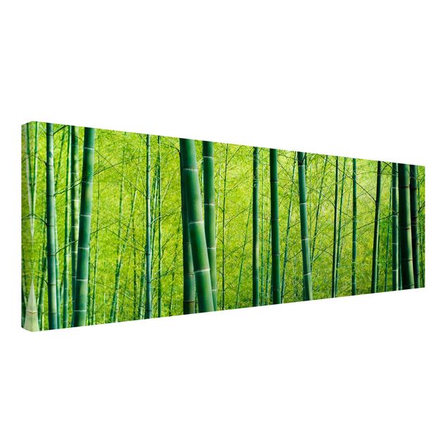 Bamboo canvas art Bamboo Forest No.2