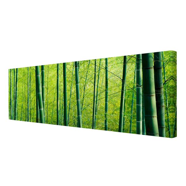Floral canvas Bamboo Forest No.2