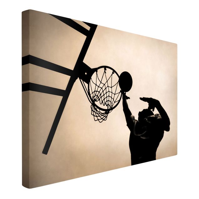 Framed portrait prints Basketball