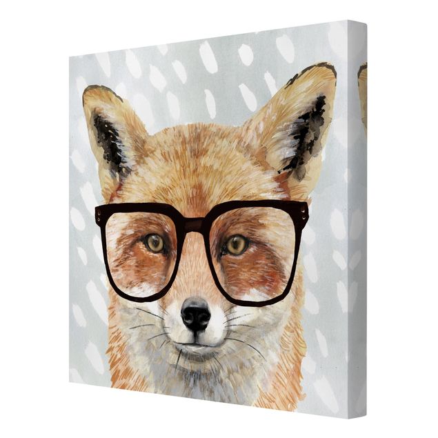 Wall art prints Animals With Glasses - Fox