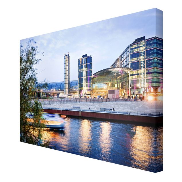 Canvas prints architecture Berlin Central Station