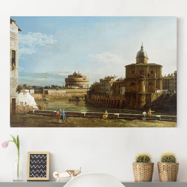 Kitchen Bernardo Bellotto - View of Rome on the Banks of the Tiber