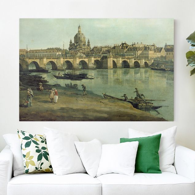 Kitchen Bernardo Bellotto - View of Dresden from the Right Bank of the Elbe with Augustus Bridge