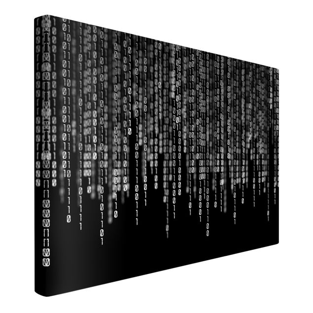 Canvas prints quotes Binary Code II