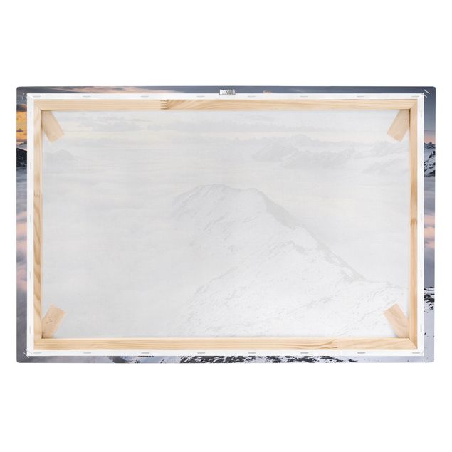Landscape canvas wall art View Of Clouds And Mountains