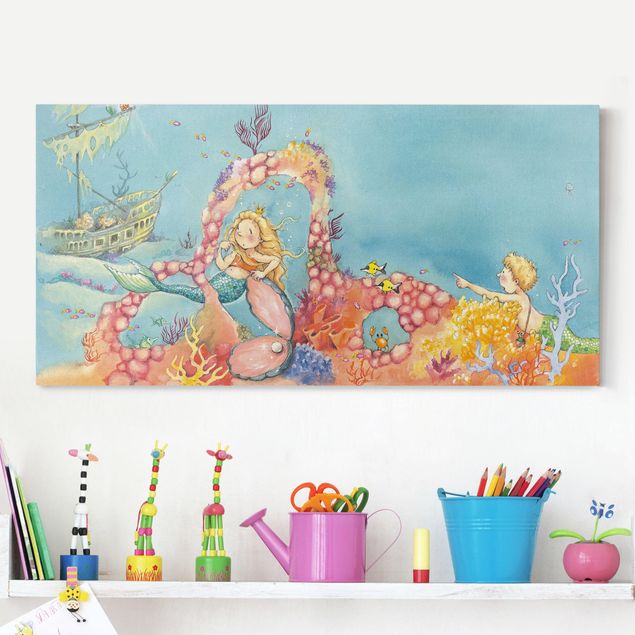 Nursery decoration Matilda The Little Mermaid - Bubble The Pirate