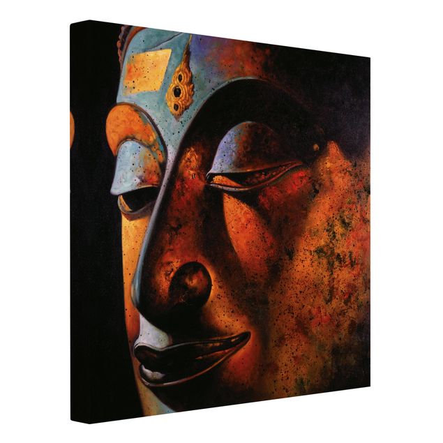 Retro canvas art Bombay Buddha