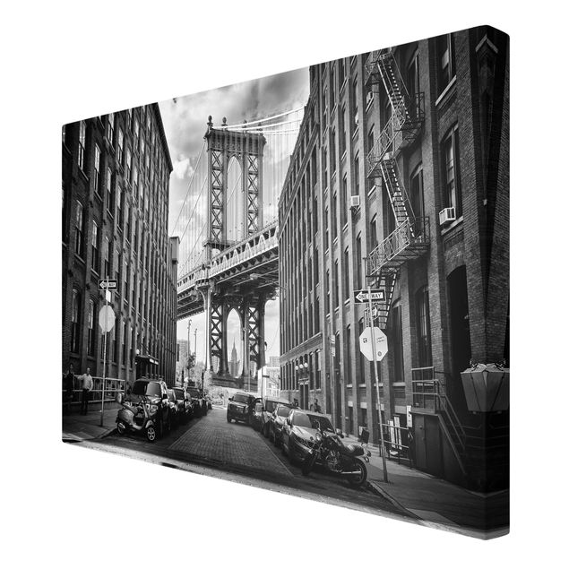 Skyline prints Manhattan Bridge In America