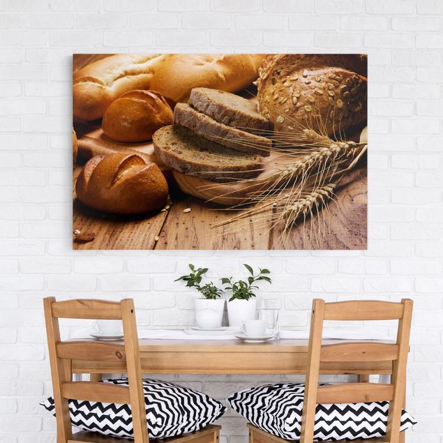 Modern art prints German Bread