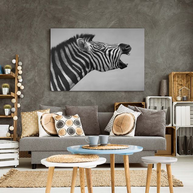 Zebra canvas Roaring Zebra ll