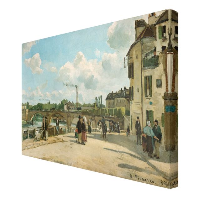 Romanticism style Camille Pissarro - View Of Pontoise