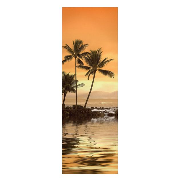 Sea canvas Caribbean Sunset I