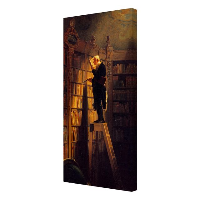 Canvas art Carl Spitzweg - The Bookworm