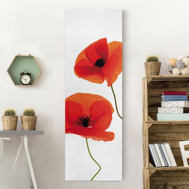 Poppies wall art Charming Poppies