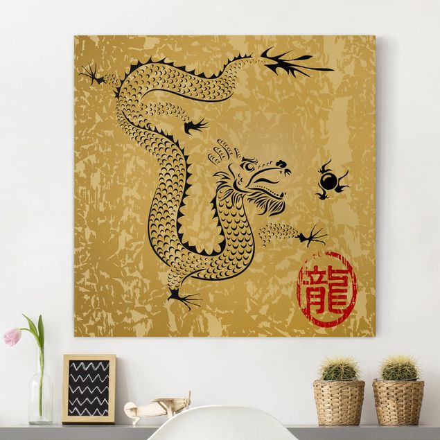 Kitchen Chinese Dragon