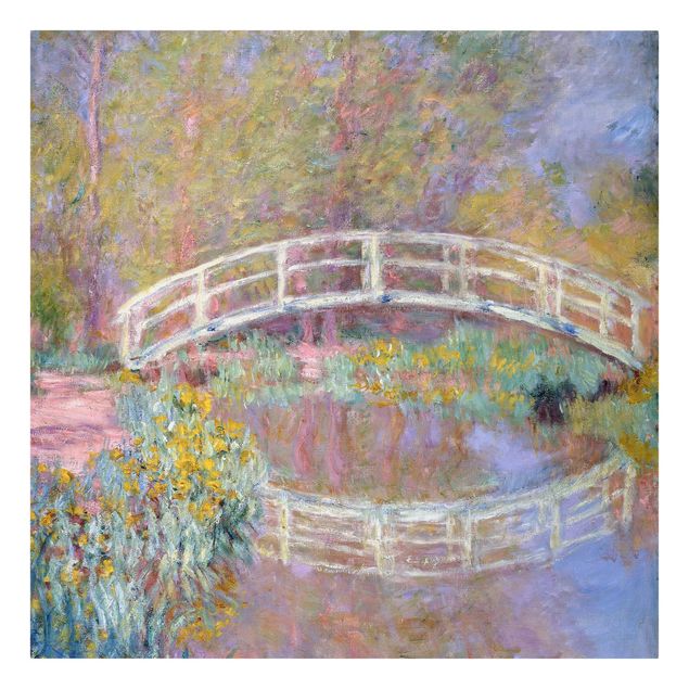 Art posters Claude Monet - Bridge Monet's Garden