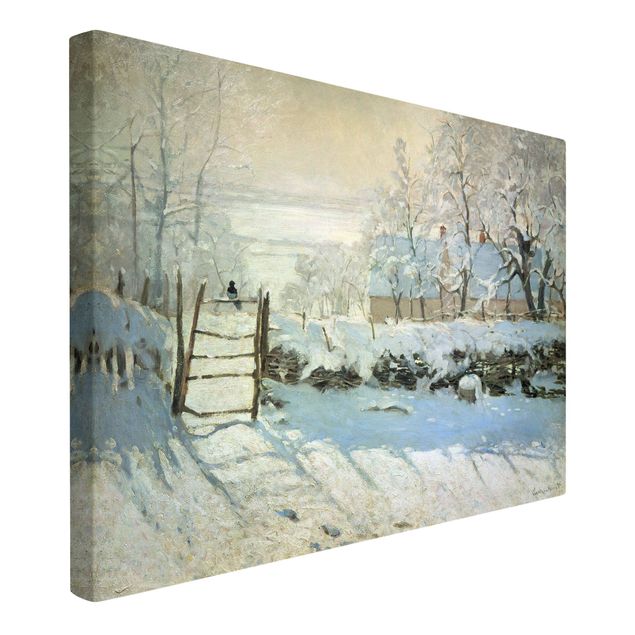 Prints landscape Claude Monet - The Magpie