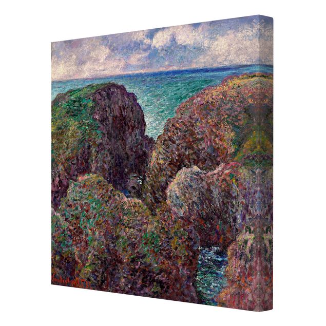 Mountain art prints Claude Monet - Group of Rocks at Port-Goulphar