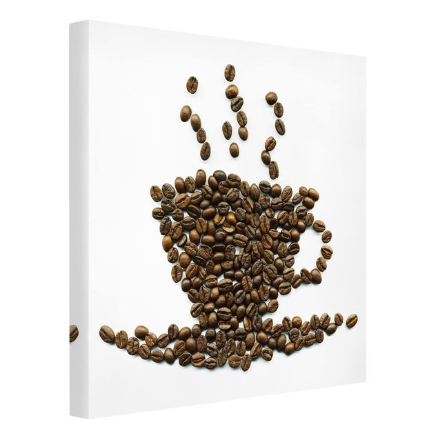 Coffee canvas Coffee Beans Cup
