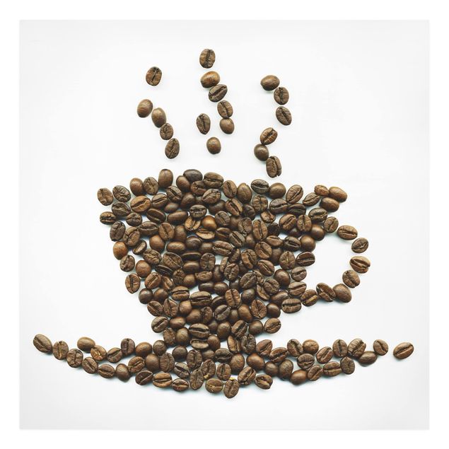 Prints Coffee Beans Cup