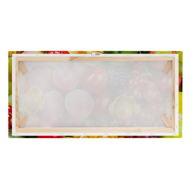 Canvas wall art Colourful Exotic Fruits