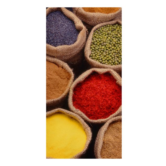 Spices wall art Colourful Spices