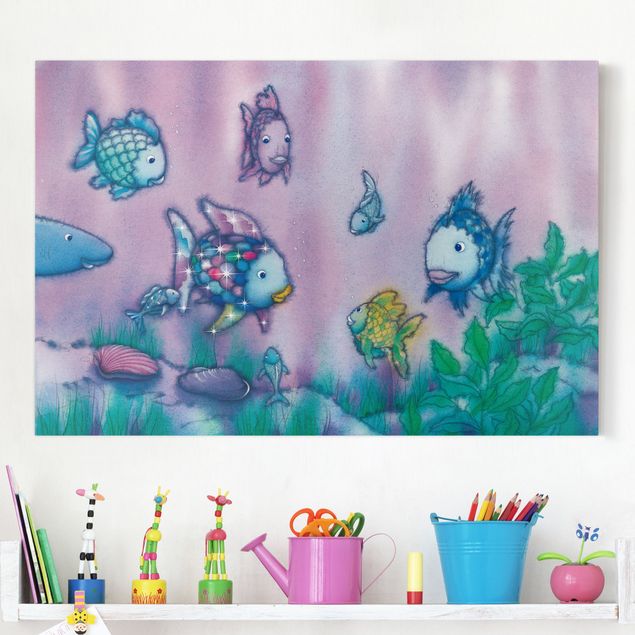 Canvas prints fishes The Rainbow Fish - Paradise Under Water