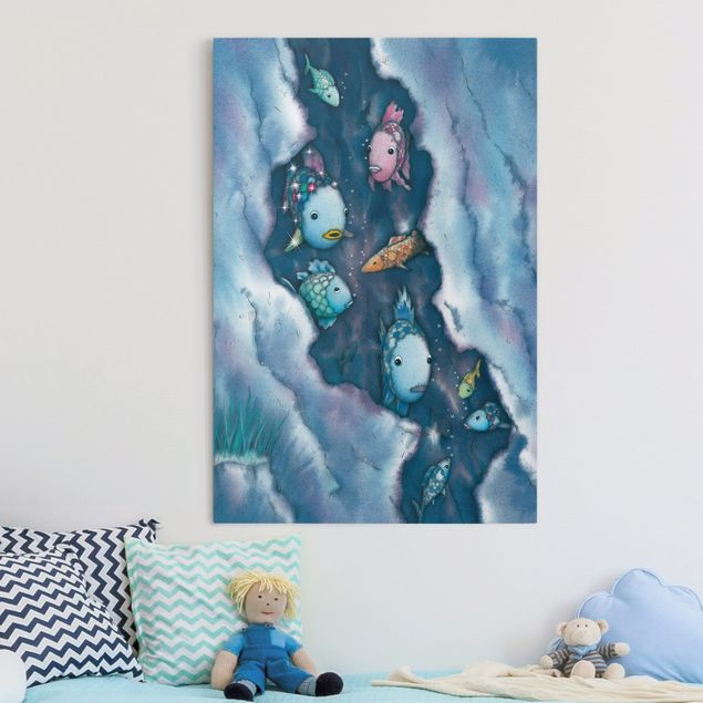 Canvas prints fishes The Rainbow Fish - Hide!