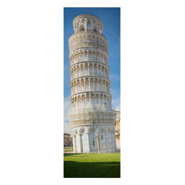 Skyline canvas print The Leaning Tower of Pisa