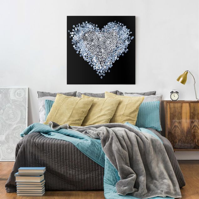 Love prints Diamond Heart