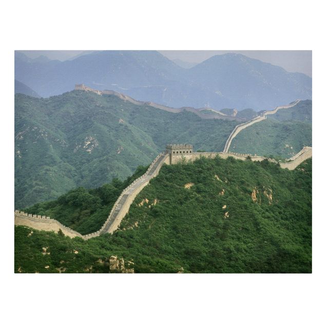 Prints modern The Great Wall Of China In The Open
