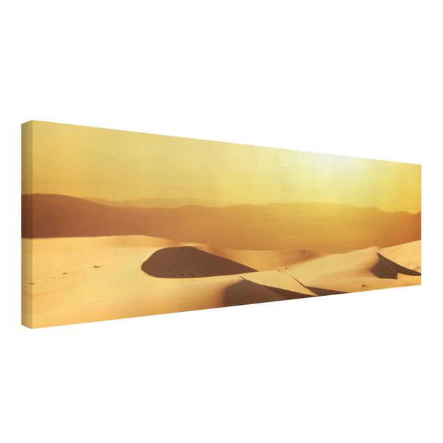 Sand dunes wall art The Saudi Arabian Desert