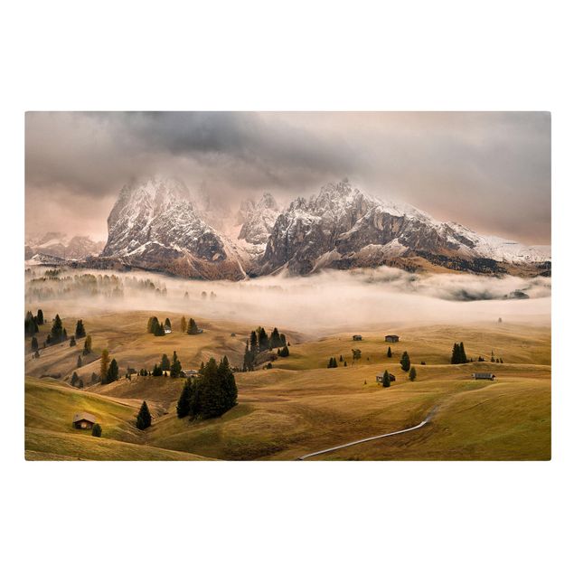 Italy canvas wall art Myths of the Dolomites