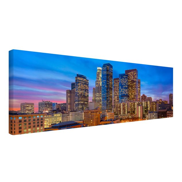 Skyline wall art Downtown Of Los Angeles