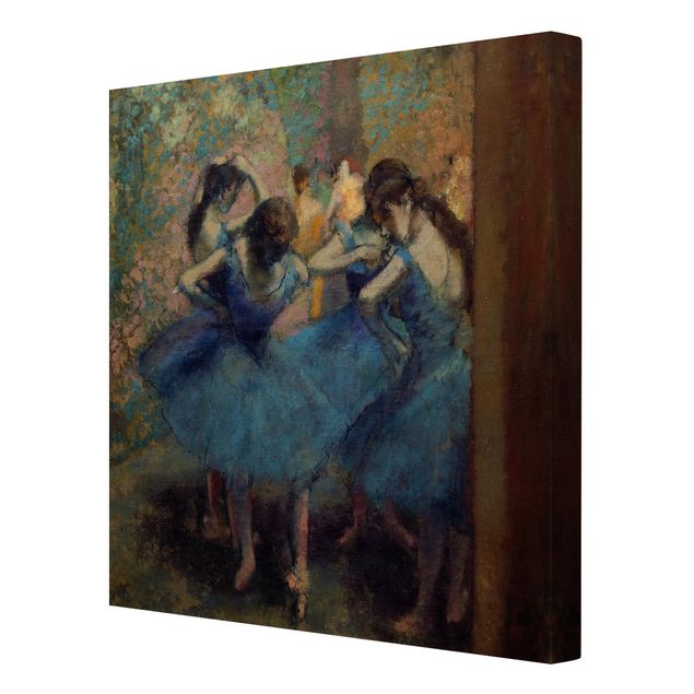 Canvas art Edgar Degas - Blue Dancers