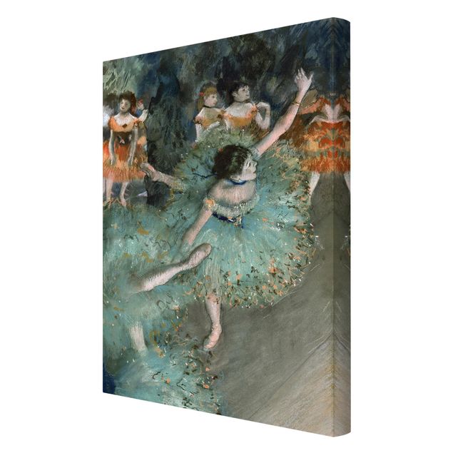 Canvas prints art print Edgar Degas - Dancers in Green