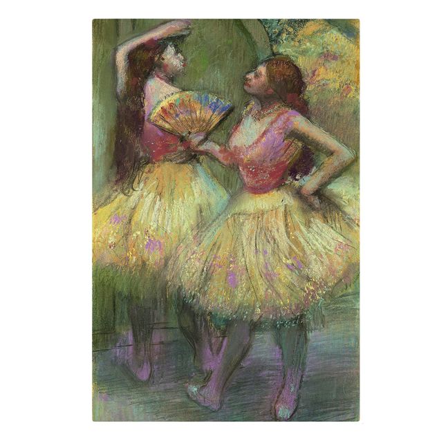 Art posters Edgar Degas - Two Dancers Before Going On Stage