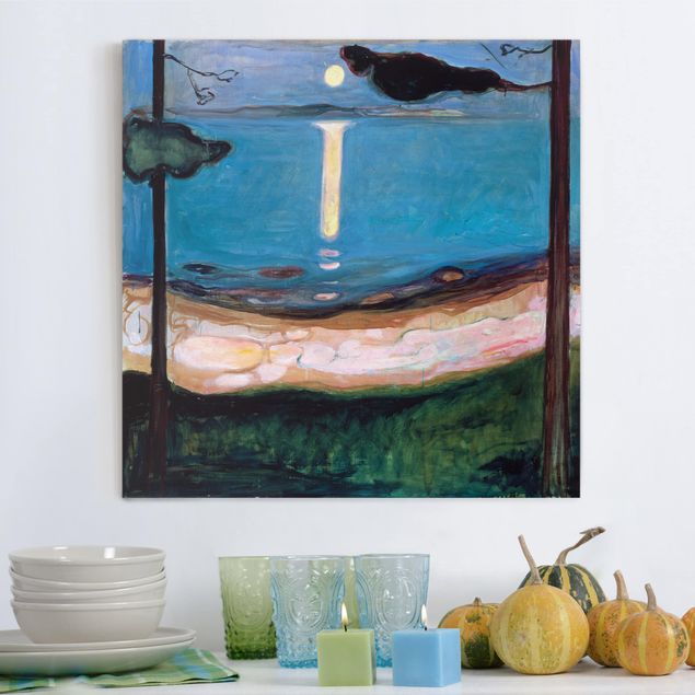 Kitchen Edvard Munch - Moon Night