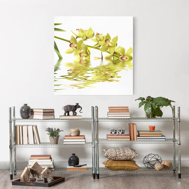 Orchid wall art Elegant Orchid Waters
