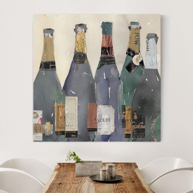 Prints modern Uncorked - Champagne